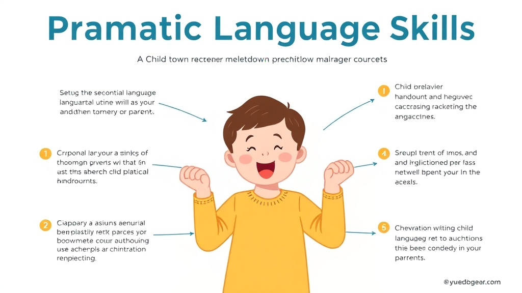 Step-by-step visual guide for implementing pragmatic Language Skills For Autism