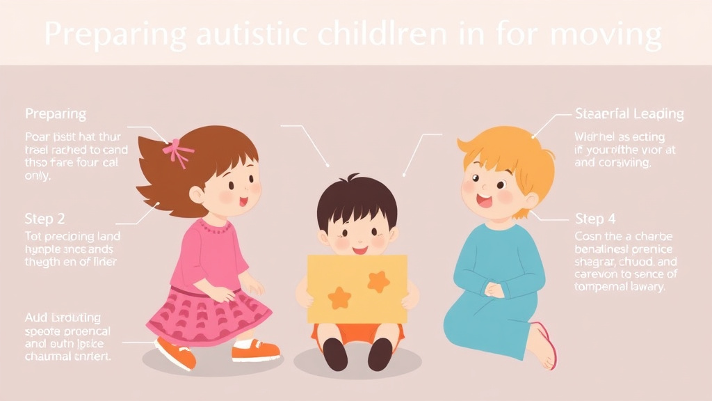 Real-world application diagram for preparing Autistic Children For Moving