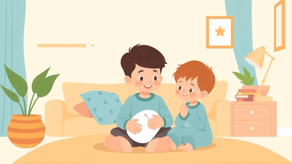 Conceptual diagram showing how preparing Autistic Children For New Baby works in practice