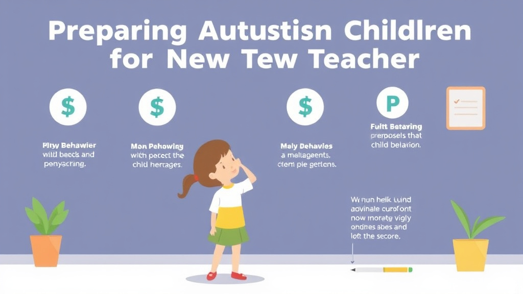 Practical workflow diagram for preparing Autistic Children For New Teacher