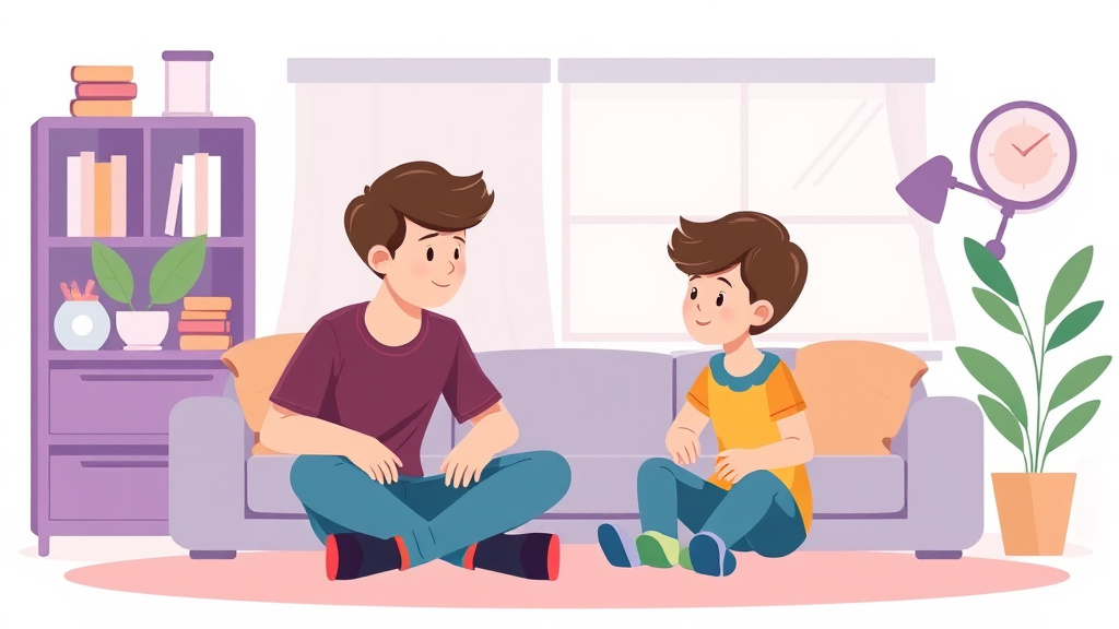 Visual overview of preparing Autistic Teens For Adulthood with key concepts highlighted