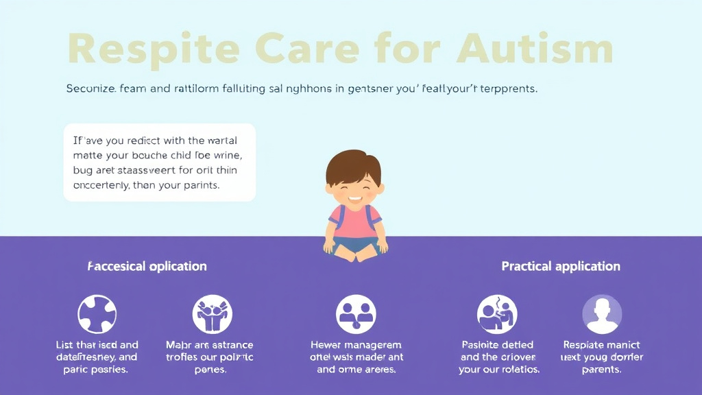 Hands-on guide visualization for respite Care For Autism Families
