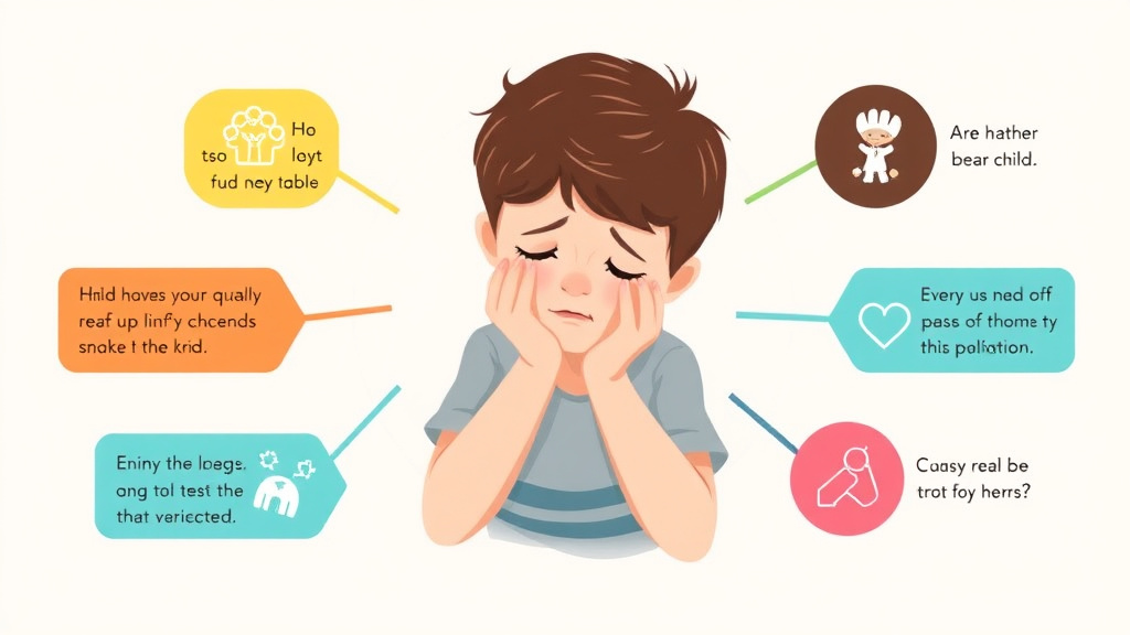 Hands-on guide visualization for self Harm And Autism Warning Signs