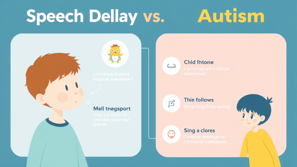 Implementation roadmap for speech Delay Vs Autism with actionable steps