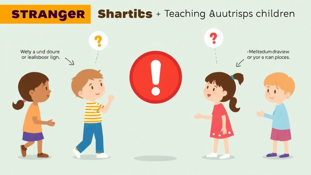 Real-world application diagram for stranger Danger Teaching Autistic Children