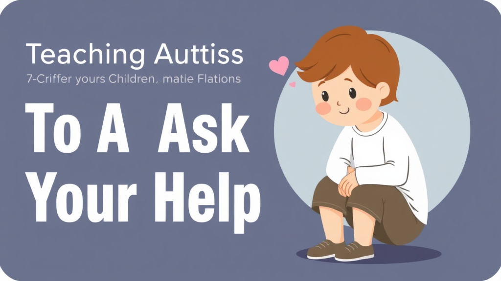 Hands-on guide visualization for teaching Autistic Children To Ask For Help