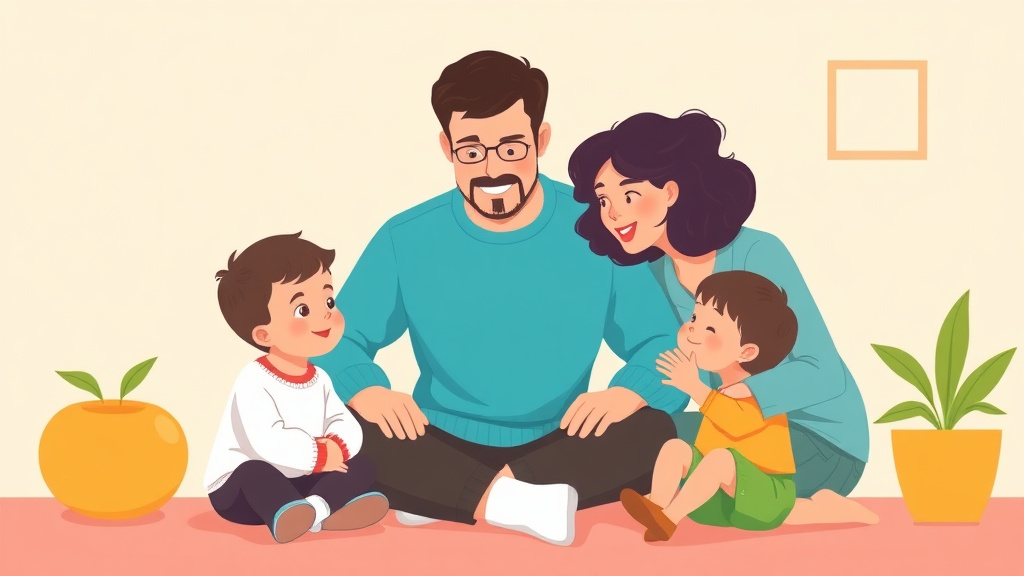 Clear illustration of teaching Sharing To Autistic Children with supporting details