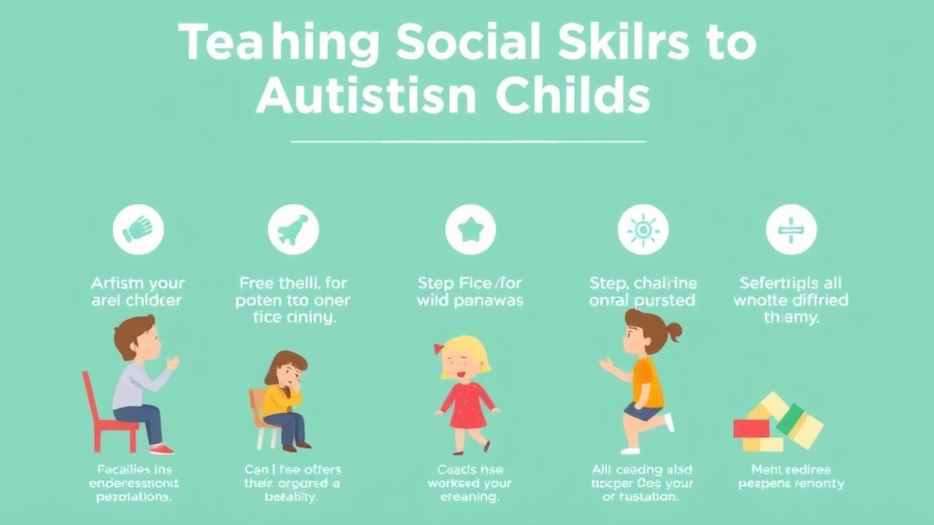 Implementation roadmap for teaching Social Skills To Autistic Children with actionable steps