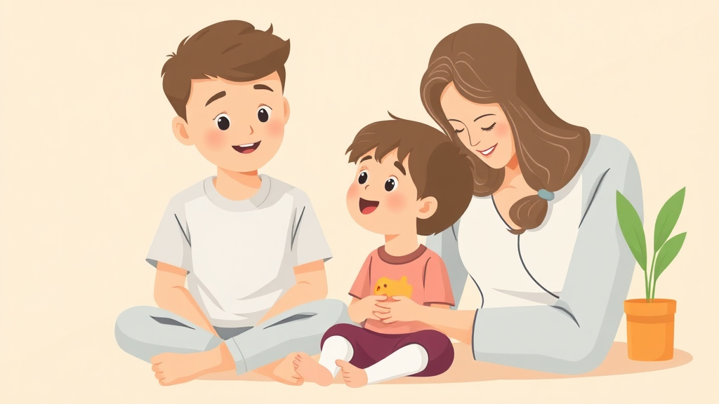 Visual overview of telling Your Child About Their Autism Diagnosis with key concepts highlighted