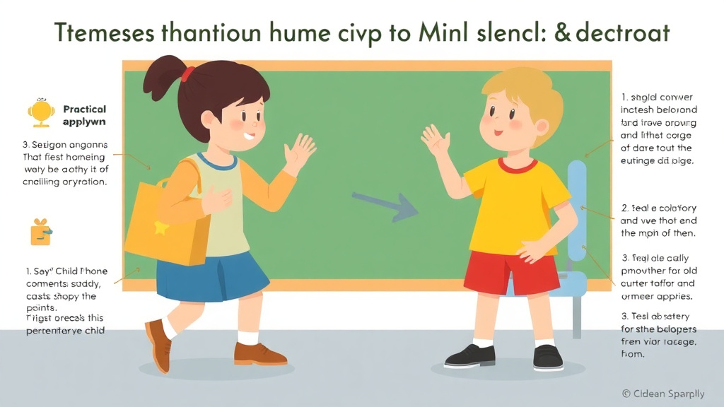 Practical checklist visual for transitioning From Elementary To Middle School Autism