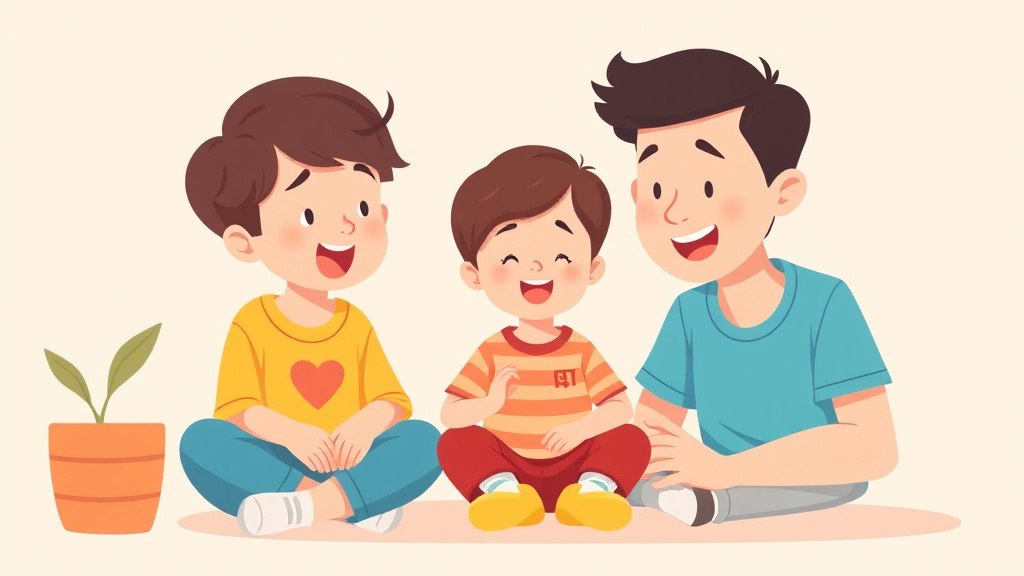 A professional illustration depicting twice Exceptional Children Autism