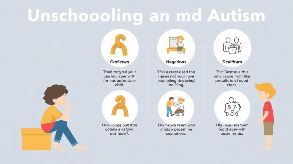 Step-by-step visual guide for implementing unschooling And Autism