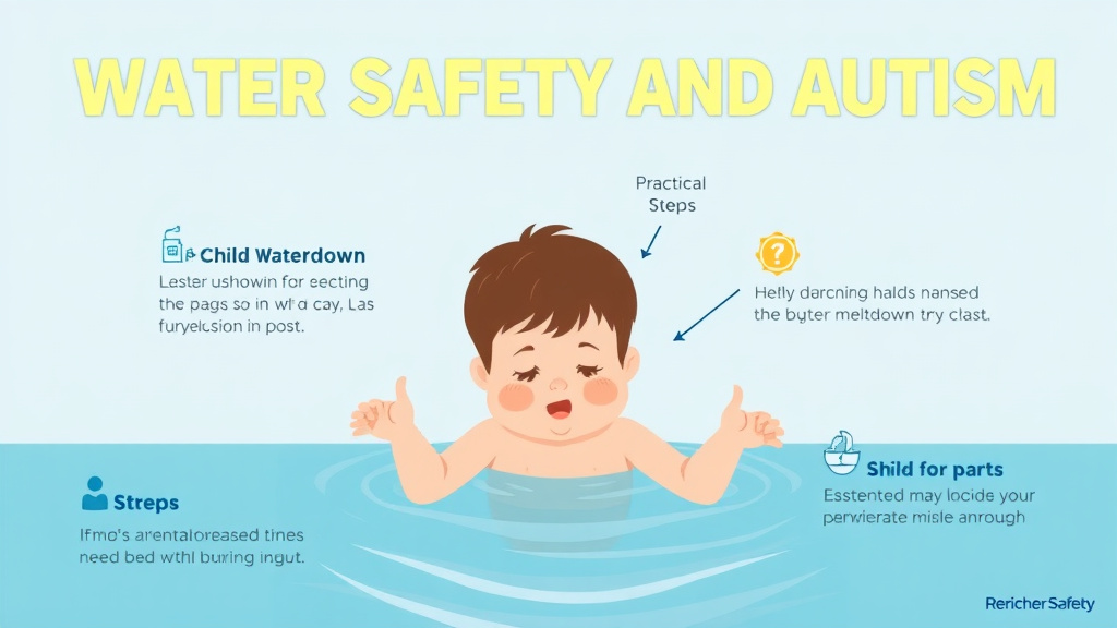 Step-by-step visual guide for implementing water Safety And Autism