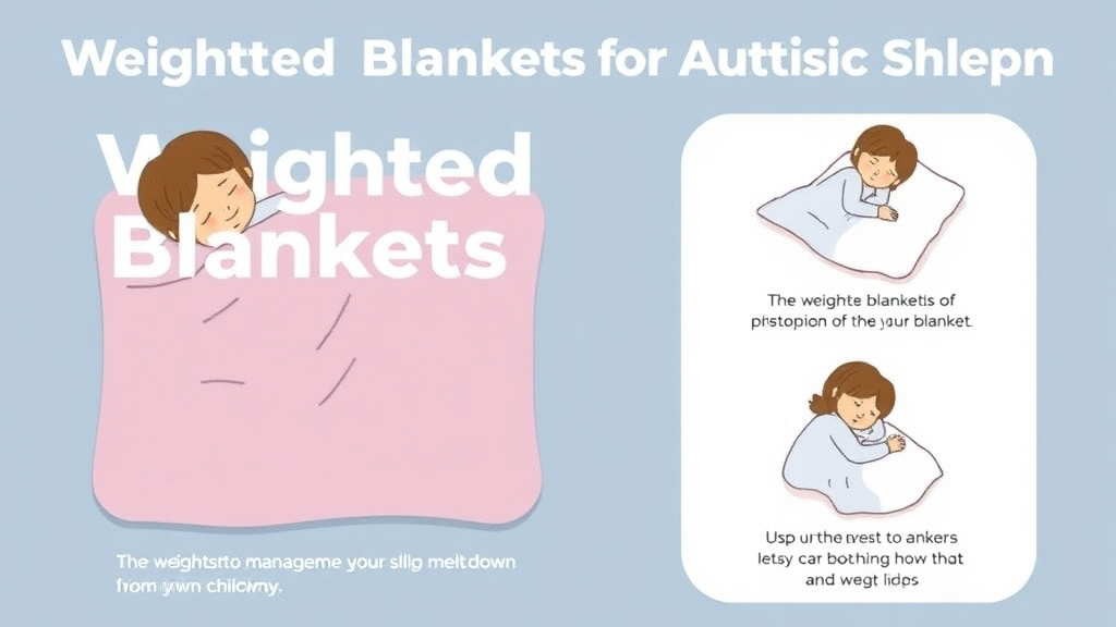 Process flow illustration for putting weighted Blankets For Autistic Children into action