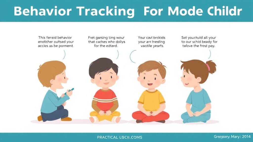 Practical workflow diagram for behavior Tracking For Multiple Children