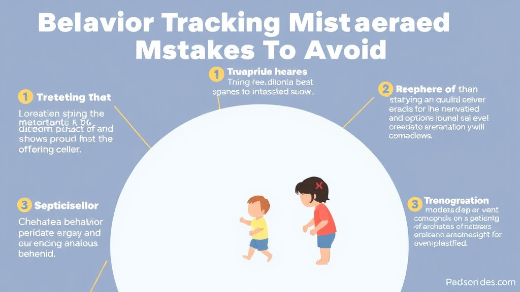 Practical workflow diagram for behavior Tracking Mistakes To Avoid