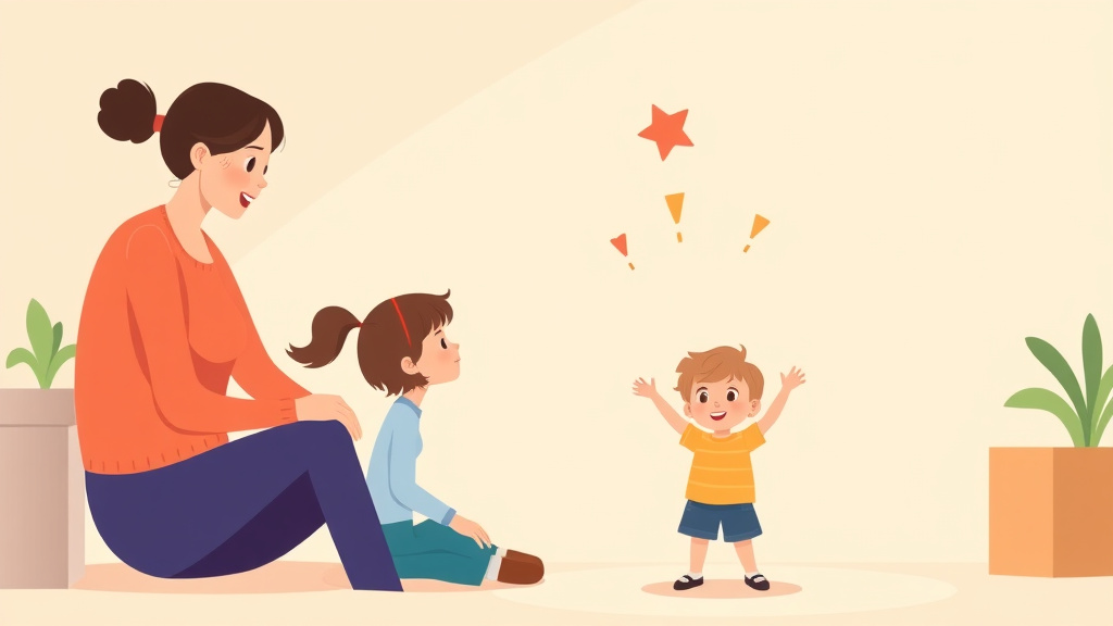 A professional illustration depicting celebrating Behavior Progress