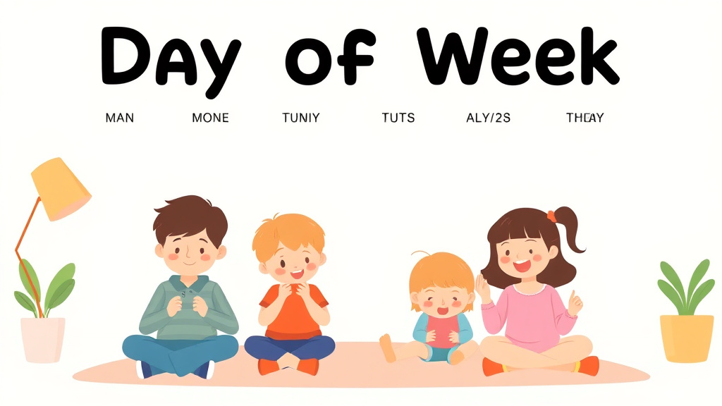 A professional illustration depicting day Of Week Behavior Patterns