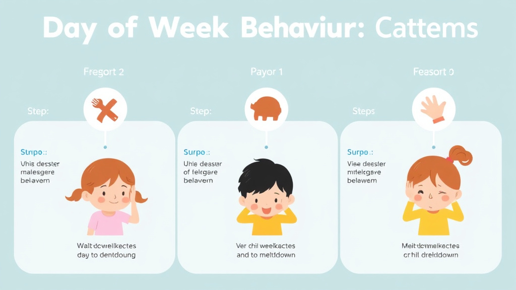 Real-world application diagram for day Of Week Behavior Patterns