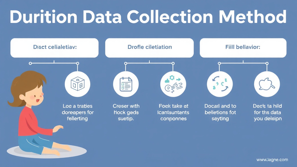 Process flow illustration for putting duration Data Collection Method into action
