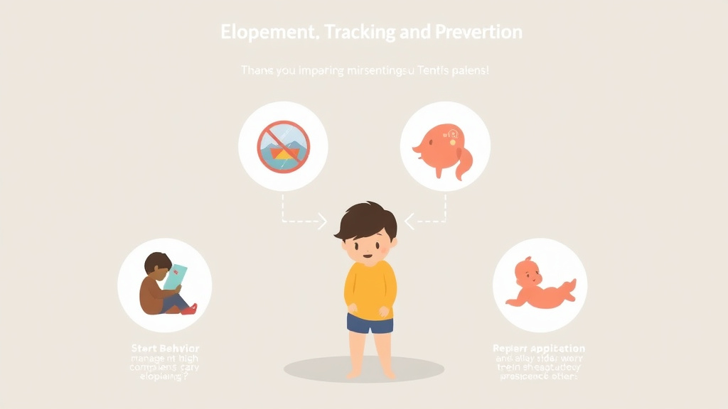Practical checklist visual for elopement Tracking And Prevention