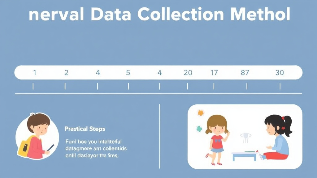 Process flow illustration for putting interval Data Collection Method into action