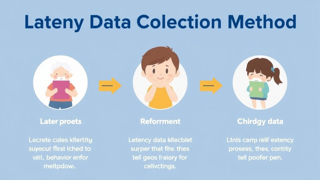 Real-world application diagram for latency Data Collection Method