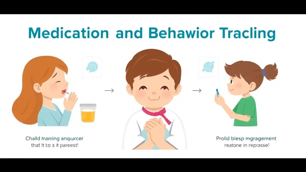 Step-by-step visual guide for implementing medication And Behavior Tracking