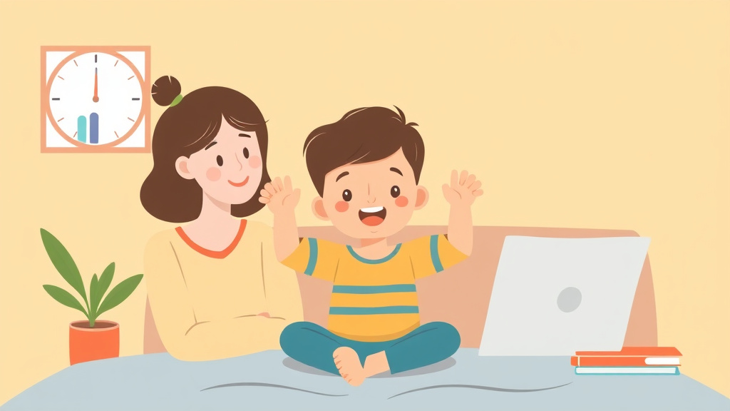 A professional illustration depicting sharing Behavior Data With Therapists