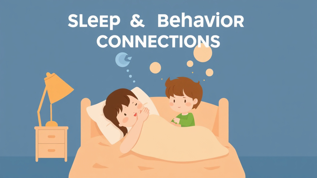 Detailed visual representation of sleep And Behavior Connections