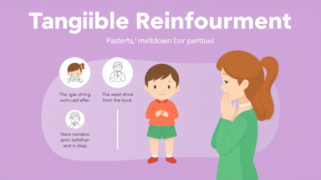Real-world application diagram for tangible Reinforcement Behavior
