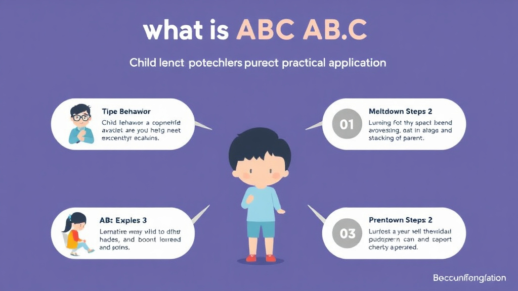 Action-oriented illustration showing how to apply abc Behavior Tracking