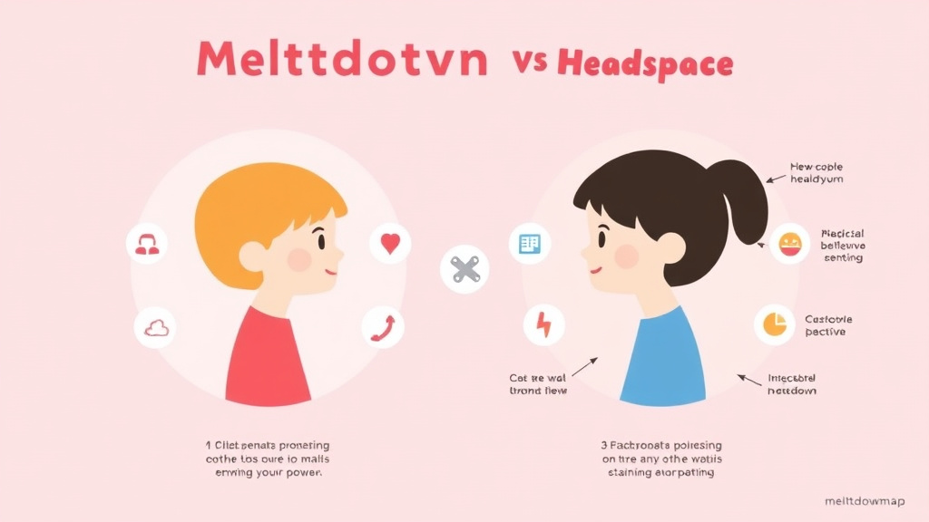 Hands-on guide visualization for meltdownmap Vs Headspace For Kids