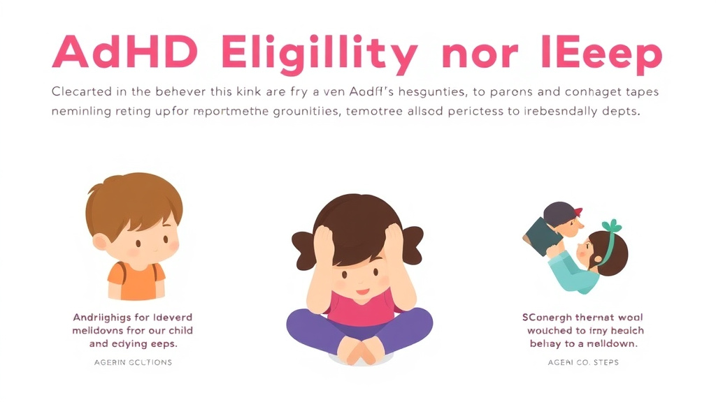 Process flow illustration for putting adhd Eligibility For Iep into action