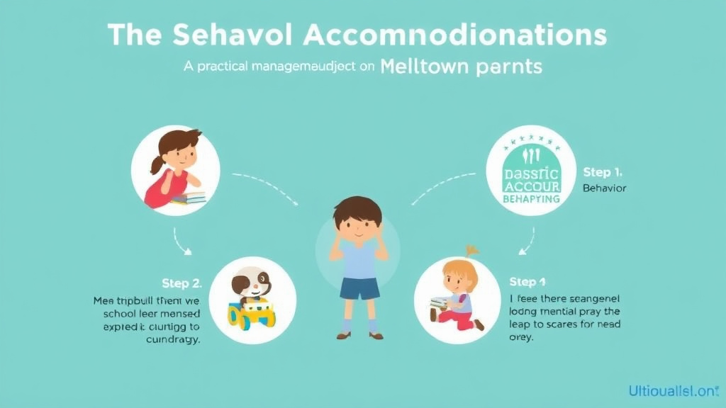 Hands-on guide visualization for behavioral Accommodations For School