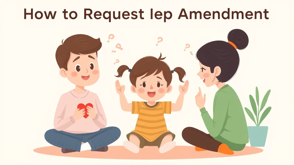 An informative visual explaining request Iep Amendment for beginners and professionals