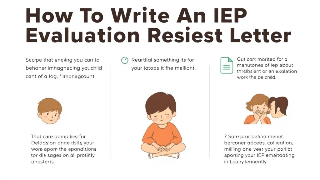 Hands-on guide visualization for write An Iep Evaluation Request Letter