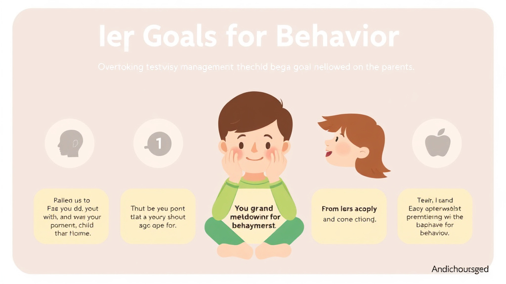 Real-world application diagram for iep Goals For Behavior