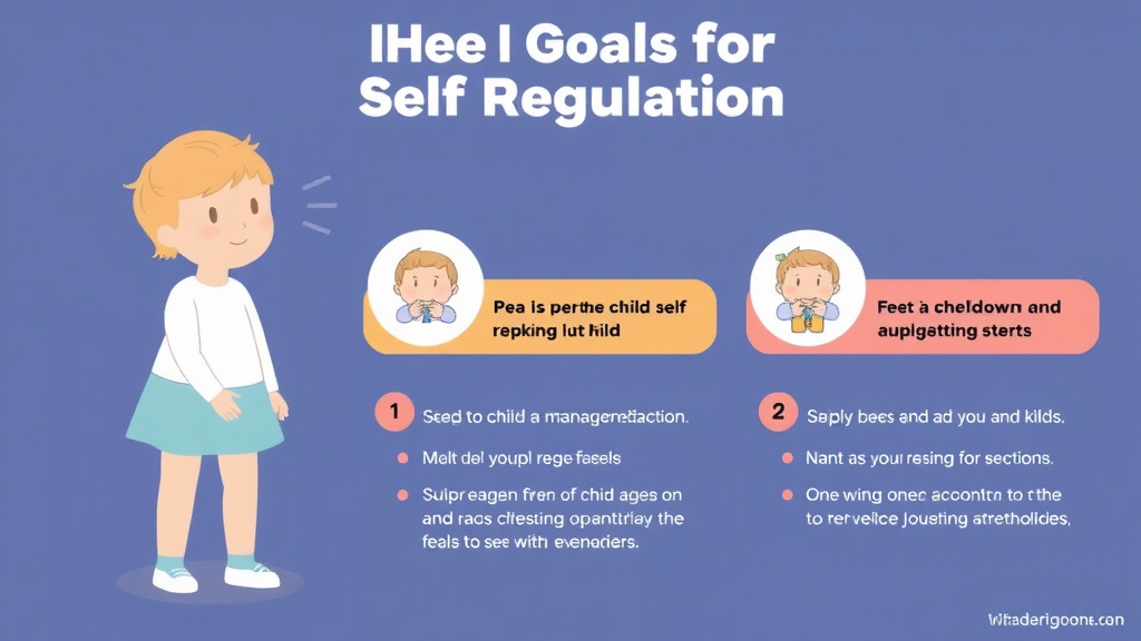 Practical checklist visual for iep Goals For Self Regulation