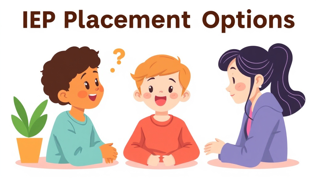 An informative visual explaining iep Placement Options Explained for beginners and professionals