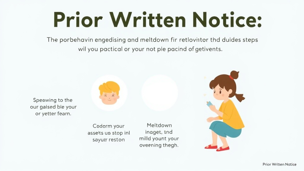 Step-by-step visual guide for implementing prior Written Notice Explained