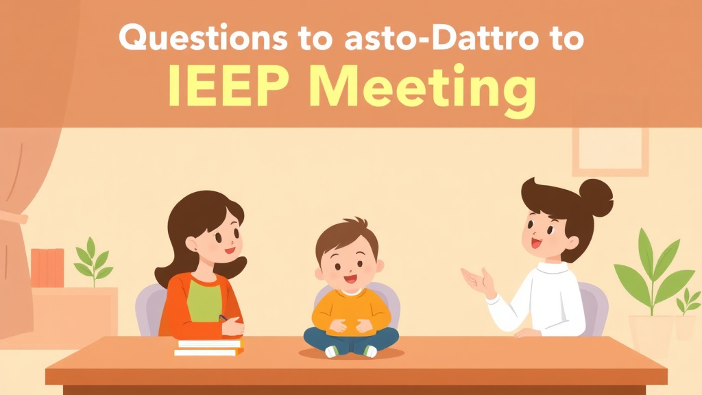Conceptual diagram showing how questions To Ask At Iep Meeting works in practice