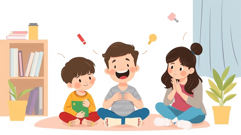 A professional illustration depicting specific Learning Disability Iep