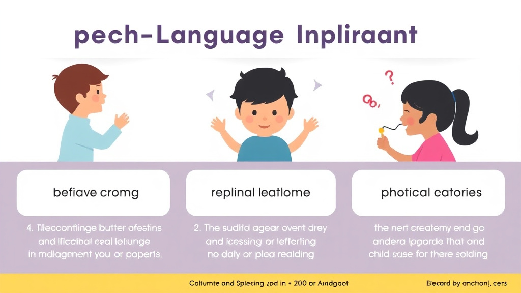 Practical workflow diagram for speech Language Impairment Iep