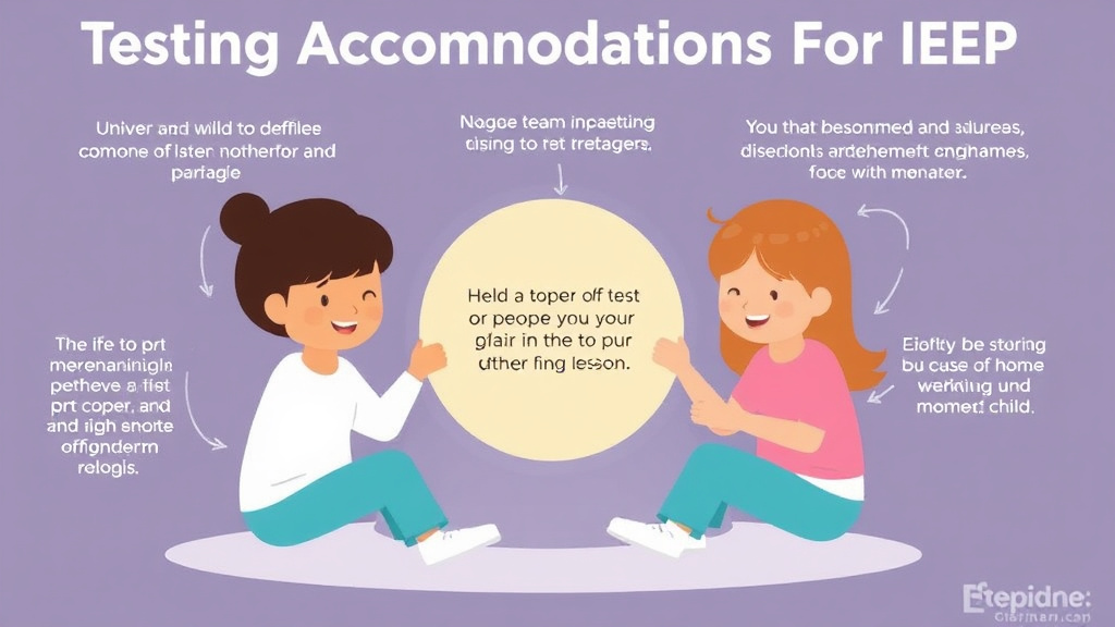 Hands-on guide visualization for testing Accommodations For Iep