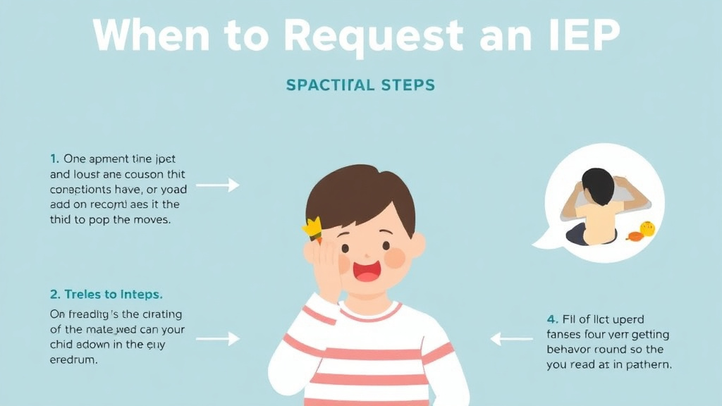 Action-oriented illustration showing how to apply when To Request An Iep Evaluation