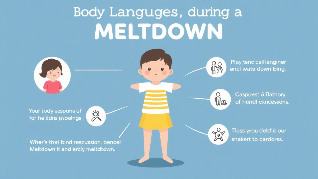 Real-world application diagram for body Language During A Meltdown