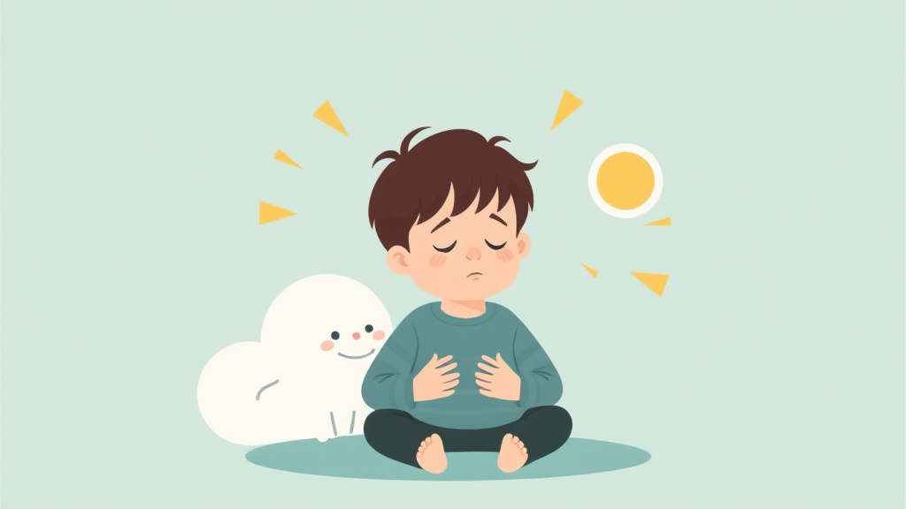 An informative visual explaining breathing Exercises For Meltdown Prevention for beginners and professionals