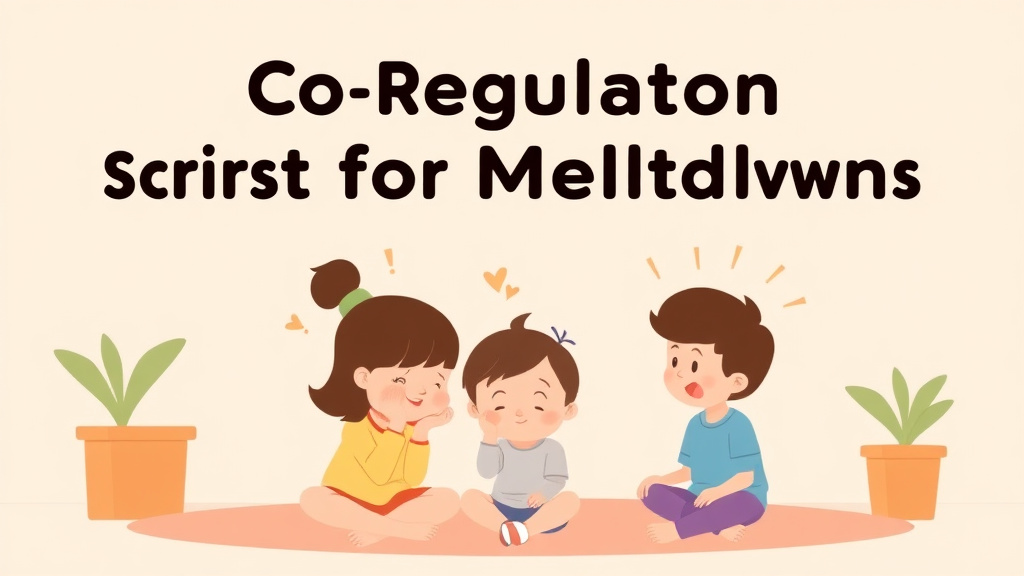 Detailed visual representation of co Regulation Scripts For Meltdowns