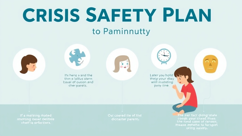 Real-world application diagram for crisis Safety Plan For Families